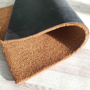 USA Canada Wholesale Bulk Outdoor DIY Brown Coconut Fiber Plain Blank Coco Coir <b>Doormats</b> - Product Image 6