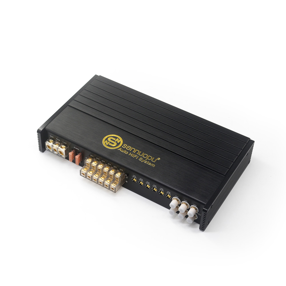 森诺普HQ-200.6A汽车4通道AB类单块放大器铝通用D类双通道单声道汽车放大器单声道2| Alibaba.com