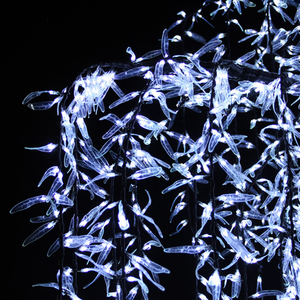 Đèn Chiếu Sáng Giáng Sinh Ngoài Trời 3.5M Đèn Led Trắng Khóc Cây Liễu - Product Image 4