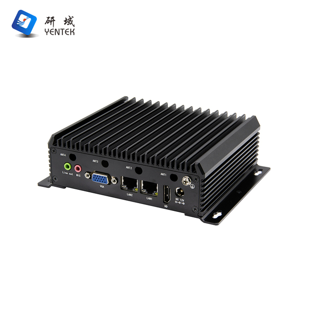 Fanless Rockchip RK3568B2 LPDDR4 8G RAM EMMC 128G WiFi 2.4G BT4.1 Android 11 Ubuntu20.04 HD VGA 2 LAN TF VESA Industrial Mini Pc