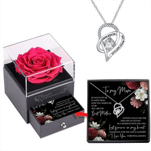 Collana con Ciondolo <span class=keywords><strong>a</strong></span> Cuore per Mamma, <span class=keywords><strong>Moglie</strong></span>, Donna, <span class=keywords><strong>Regalo</strong></span> di Compleanno per Ragazze, Gioielli con Confezione <span class=keywords><strong>Regalo</strong></span> - Product Image 6