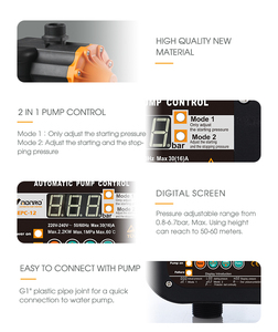 2024 नए डिजाइन EPC-12 पानी पंप नियंत्रण के लिए स्वचालित दबाव नियंत्रण पानी पंप स्वचालित पंप नियंत्रक - Product Image 4