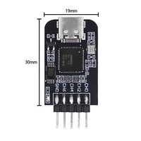 Professional 8 Channel 24Mhz Mini Logic Analyzer DLA V2.1 Type-C Portable Debug Tool for MCU ARM FPGA Digital Circuit Analysis