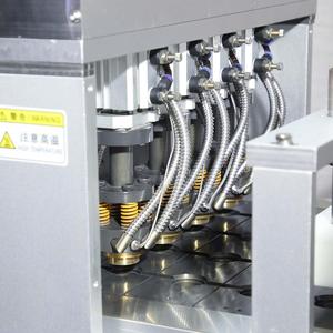 เครื่องบรรจุและปิดผนึกแคปซูลกาแฟอัตโนมัติ 4 แถว พร้อมระบบเซอร์โว Schneider และระบบเติมไนโตรเจนสำหรับ <span class=keywords><strong>Nespresso</strong></span> - Product Image 6