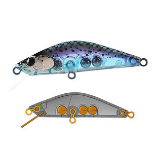 6cm 3.6g nuovo arrivo pesciolini da pesca esche 6 colori Microbait artificiale trota pesce persico Jack esche - Product Image 5