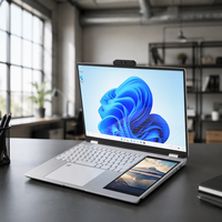 Hoge Kwaliteit Goedkope Dubbel Scherm Notebook 15.6Inch + 7Inch N5095 2.5Ghz Laptop Computer Win10 6G + 256G Computer Voor Verkoop Goedkoop