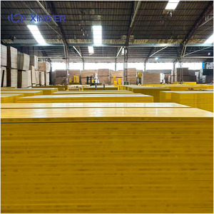 Panneau de coffrage en contreplaqué de pin XINGER 500x2500mm, 21mm 27mm, imperméable, 3 plis, jaune, E0, pour contreplaqué marin - Product Image 4