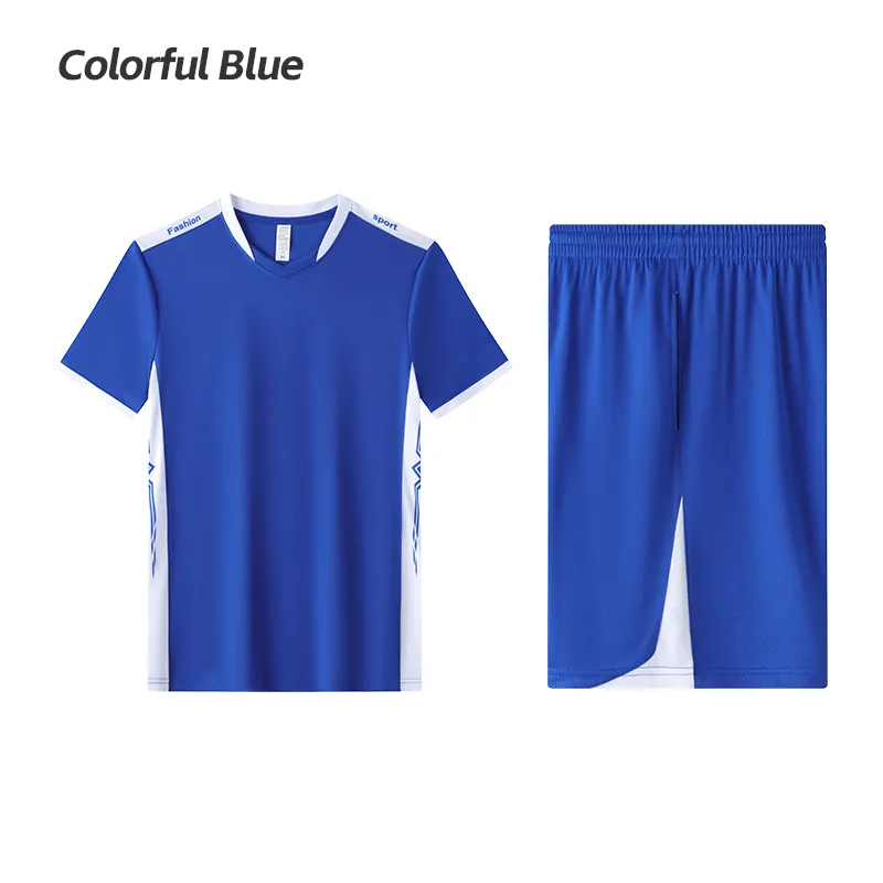 Short Sleeve Volleyball Uniform Men Volleyball Shirt Pocket Shorts Kit Training Wear Volleyball Jersey Running Set
