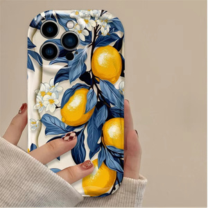 เคสโทรศัพท์มือถือลายมะนาวสีเหลืองเคส TPU ฝาครอบป้องกันสำหรับ tecno pova 7 POP 10 Spark 40C 40 Go 2 camon 40 <span class=keywords><strong>Pro</strong></span> - Product Image 1