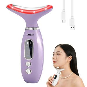 0728 One Button Easy Compact Face <b>Massager</b> Lift Neck Anti Wrinkle Collagen <b>Machine</b> for Apartment Daily Facial Pampering - Product Image 3