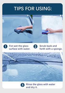 Xe Kính Chắn Gió Làm Sạch 1Kg Dầu Thủy Tinh Phim Remover Kem Tầm Nhìn Rõ Ràng Mượt Bóng Nước Vết Dầu Phim Loại Bỏ Cho Chăm Sóc Xe Hơi - Product Image 6