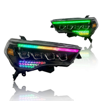 YU GUANG Phare LED DRL de haute qualité pour Toyota 4Runner 2014-2024 12V RGB Phare avant Accessoires 4Runner 5e génération