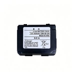 BP-256 7.4V Li-ion <b>Battery</b> 1950mAh <b>Rechargeable</b> Lithium ION Two-way Radio <b>Battery</b> Pack for IC-92AD/IC92 Handheld Walkie Talkie - Product Image 1