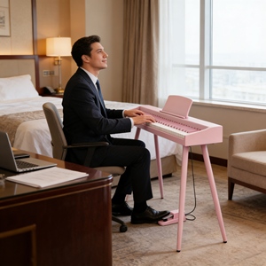 <span class=keywords><strong>Piano</strong></span> de Teclado en Oferta para Niños y <span class=keywords><strong>Piano</strong></span> Electrónico con Micrófono y Soporte para Cantar - Product Image 1