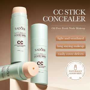 OEM SADOER coréen éclaircissant <span class=keywords><strong>cc</strong></span> crème cosmétiques beauté maquillage crème de base naturel étanche correcteur pores maquillage crème bâton - Product Image 2