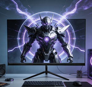 Oferta al por Mayor: Monitor para Juegos de 27 Pulgadas, 1K, 180Hz, Amplio Ángulo de Visión, 1ms de Respuesta, para Juegos Multijugador - Product Image 1