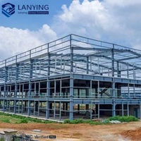 Structure d'entrepôt préfabriquée en acier de style chinois pour garage, abri et bâtiment de bureaux – Vente en gros pour usines