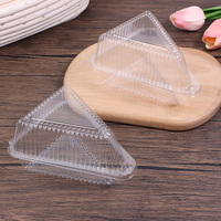Fabricant de boîtes à gâteaux en forme de tranche, conteneur à clapet personnalisé pour tarte, cheesecake et pâtisserie