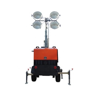 Nhà máy nóng bán 7M điện chiếu sáng tháp Máy phát điện xách tay ánh sáng tháp - Product Image 3