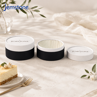 Emballage en carton cylindrique écologique personnalisé, résistant au four, pour pâtisserie, gâteau, tube en papier, boîte pour cheesecake basque