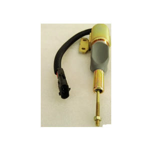 Vanne d'arrêt de carburant 12V, solénoïde de pompe à carburant CC 3932529 / 3930658 pour moteur Cummins 6B 6B5.9 6BT 6BT5.9 - Product Image 1