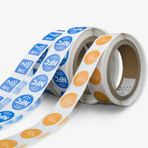 Directo de fábrica Mini UHF RFID Tag Sticker Código QR de largo alcance e incrustaciones NFC para pago Servicios de diseño baratos disponibles - Product Image 1