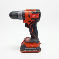 Nouveauté - Perceuse à percussion sans fil 20V 10mm à deux vitesses avec batterie 2.0AH, couple réglable, pour usage professionnel et bricolage