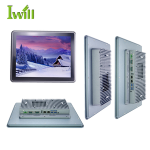 Win11 All in One endüstriyel bilgisayar J6412 Quad Core <span class=keywords><strong>10</strong></span>.1 inç duvar montaj fansız kapasitif dokunmatik ekran paneli adet - Product Image 3