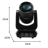 Lumières de Scène Professionnelles à Tête Mobile LED 150W RGBW pour Événements Disco DJ Mariage Théâtre, Contrôle DMX512, Idéales pour Clubs, Fêtes, Bars, Spectacles et Concerts