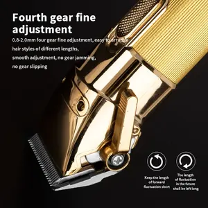 WAIKIL-Cortadora de pelo eléctrica LED, cortadora de peluquero recargable profesional, la <span class=keywords><strong>mejor</strong></span> cortadora de pelo ajustable, venta al por mayor, 2017 - Product Image 5