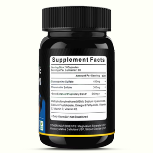 แคปซูล OEM ฮาลาล MSM กลูโคซามีน 1500 ชอนโดรอยติน 800 อาหารเสริมบำรุงข้อและกระดูกสำหรับนักกีฬา MSM กลูโคซามีน ชอนโดรอยติน แคปซูล - Product Image 6