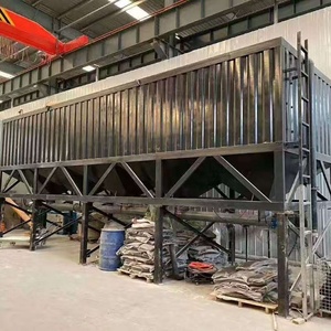<span class=keywords><strong>Silo</strong></span> Horizontal para Cal y Tanque de Cemento Móvil Tipo Horizontal que se Combinan con la Estación Móvil de Mezcla de Concreto - Product Image 3