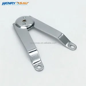 Charnières de bras de Support chromés en acier, 20 pièces, tendance pour mallette de maintien à rabat, Support d'angle d'ouverture pour couvercle de levage - Product Image 2