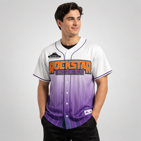 Maillot de softball unisexe à manches courtes, imprimé par sublimation à motif animalier, 100 % polyester, personnalisable pour équipe, anti-UV