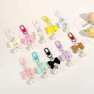 Creative Bow Colorful <b>Keychain</b> Mobile Phone Accessories Bag Pendant <b>Personal</b> Decoration - Product Image 2