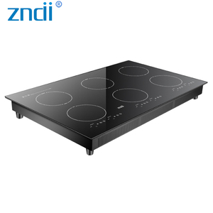 Usine <span class=keywords><strong>pas</strong></span> <span class=keywords><strong>cher</strong></span> prix qualité appareils de cuisine électriques mince 6 brûleurs cuisinière à <span class=keywords><strong>induction</strong></span> table de cuisson - Product Image 6