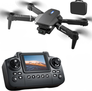 Mini Dron plegable Dwi Dowellin E88 para principiantes 360 ° Flips Waypoint Fly Control remoto Tarjeta SD Plástico-Pantalla incluida - Product Image 1