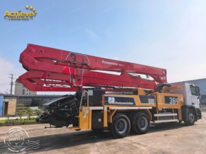 ベストセラーのPUTZMEISTER M36-4Z再生高品質ベンツトラックコンクリートポンプ車 - Product Image 3