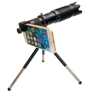 Trípode para Cámara de Teléfono Inteligente, Lente Telescópica Móvil con <span class=keywords><strong>Zoom</strong></span> Óptico de 36X, Color Negro, con Bolsa Portátil - Product Image 6