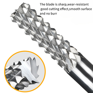 WEIX <strong>High</strong> Quantity Solid Tungsten Carbide <strong>End</strong> <strong>Mill</strong> Corn Teeth <strong>End</strong> Milling Cutter - Product Image 1