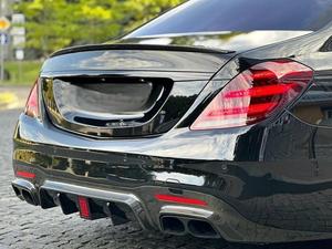 <span class=keywords><strong>Prix</strong></span> réduit pour <span class=keywords><strong>Mercedes</strong></span> Benz W222 2013-2020 Mise à niveau vers <span class=keywords><strong>B</strong></span> Style Haute Qualité Fibre PP Diffuseur Échappement Installation Facile - Product Image 4