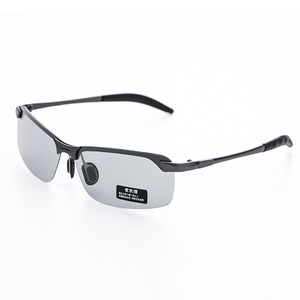 Lunettes de soleil polarisées pour hommes 3043-2, demi-monture, verres TAC, protection UV400, lunettes de sport - Product Image 3