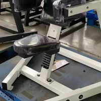 Appareil de musculation pour l'épaule, machine à soulever latéralement sur pied avec charge de plaques, équipement de fitness pour salle de sport