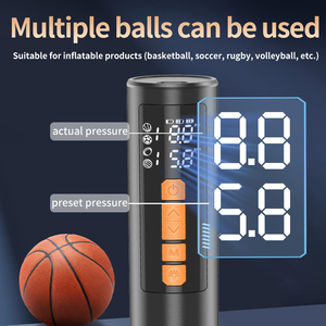 Intelligent Ball <b>Pump</b> 2000mAh 3.7V LCD Display Automatic Stop for Basketball Soccer Tennis Balls - Product Image 3