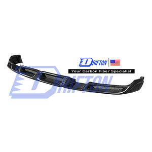 Labio delantero de fibra de carbono estilo LD para BMW X6 G06 2019-2023 - Product Image 1