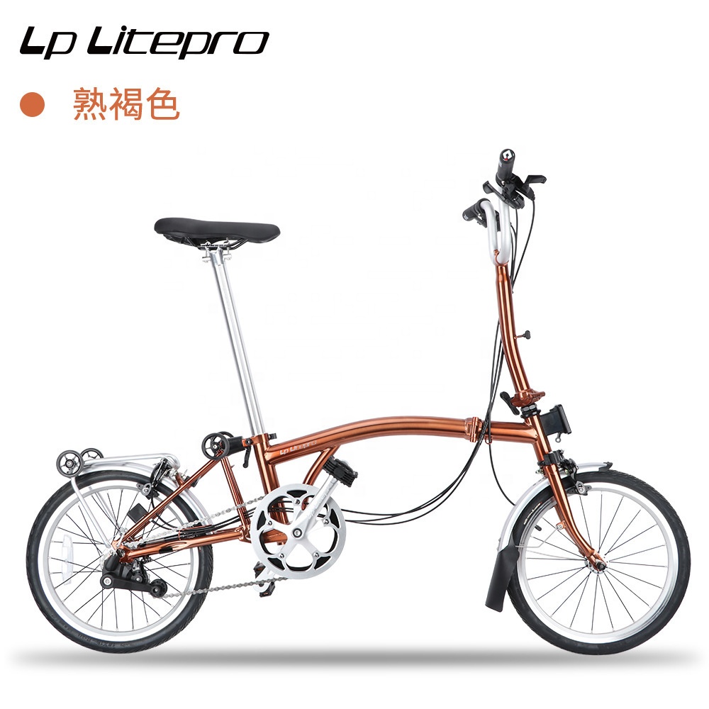 16 Inch Folding Bike 6 Speed - Compact & Versatile Ride