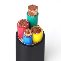 Cable de Alimentación Flexible de PVC Galaxy, 0.6/1kV Clase 5, Cable de Cobre Trenzado VVR para Uso Industrial, Cable de Conexión IEC 60502
