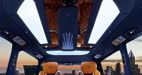 Éclairage intérieur YLA Hiace, haut-parleur de toit, éclairage LED de toit pour fourgonnette MPV Hiace