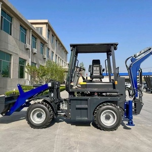 Diesel caldo 4x4 terne escavatore parte anteriore terne terne 1.0T terne caricatore ruota caricatore escavatore pale ruote - Product Image 3