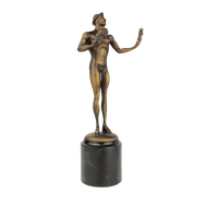 Intérieur Petit Métal Artisanat Décoration Homme Nu Statue Sculpture Prix Bronze Figurine Trophées Médailles Plaques pour La Décoration Intérieure